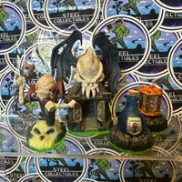 Skylanders- Darklight Crypt Adventure Pack w/ Ghost Roaster, Healing Elixir & Time Twister Magic Items “Skylanders Spyro's Adventure” Toys-To-Life Figure [4-Pack]
