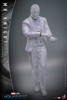 Hot Toys- “Moon Knight” Mr. Knight TMS139 1/6th Scale Collectible Figure By Sideshow [New/Sealed]

