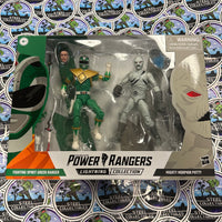 Hasbro- Saban’s “Power Rangers” Mighty Morphin Power Rangers (Lightning Collection) Fighting Spirit Green Ranger & Mighty Morphin Putty  MMPR Poseable Action Figure 2-Pack [New/Sealed]
