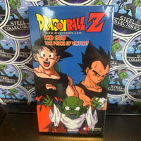 VHS- 2002 “DRAGON BALL Z: KID BUU SAGA” (THE PRICE OF VICTORY, VEGETA’S PLEA, SAIYAN PRIDE, REGRESSION) EDITED VERSION ENGLISH DUBBED ANIME VHS TAPE [SET OF 4]
