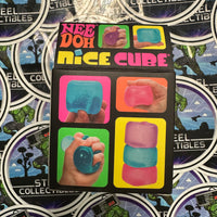 Needoh- 100% Authentic Needoh “Nice Cube” Pink Nice Cube (Super Solid Squish!) Stress Relief/Fidget Toy [New/Factory Sealed]
