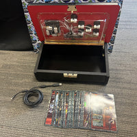 Xbox 360- “Mortal Kombat” (Tournament Edition) Fight Stick w/Cord & Exclusive Character Art/Move List Cards!
