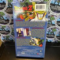 VHS- 2001 “DRAGON BALL Z: PERFECT CELL” (UNSTOPPABLE, PERFECTION, TEMPTATION, HUNT FOR 18) UNCUT VERSION ENGLISH DUBBED ANIME VHS TAPE [SET OF 4]
