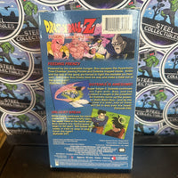 VHS- 2002 “DRAGON BALL Z: FUSION SAGA” (HOPE RETURNS, AMBUSH, LOSING BATTLE, PLAY FOR TIME, & EVIL BUU) UNCUT VERSION ENGLISH DUBBED ANIME VHS TAPE [SET OF 5]
