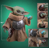 Sideshow- “Star Wars” Grogu (Life Size Masterpiece) Hot Toys LMS016 Life-Size Collectible Figure [New/Sealed]
