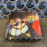 VHS- 2002 “DRAGON BALL Z: MAJIN BUU SAGA” (COMPLETE 1-7 SET) UNCUT VERSION ENGLISH DUBBED ANIME VHS TAPE [SET OF 7]
