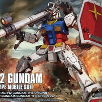 RX-78-02 GUNDAM E.F.F. PROTOTYPE MOBILE SUIT HG 1/144 (GUNDAMN THE ORIGIN VER.)