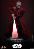 Hot Toys- “Star Wars” Palpatine (Darth Sidious) Movie Masterpiece MMS805 1/6th Scale Collectible Figure By Sideshow [New/Sealed]

