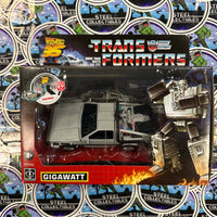 Transformers- “Transformers X Back to the Future” Gigawatt Deluxe Class Poseable Action Figure [New/Sealed]
