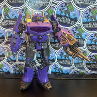 Transformers- “Transformers: The Bumblebee Movie” Shockwave Studio Series Voyager Class Action Figure
