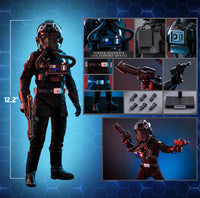 Sideshow- “Star Wars” TIE Fighter Pilot Hot Toys MMS798 1/6th (Sixth) Scale Collectible Figure [New/Sealed]
