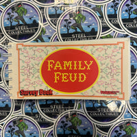 Tiger Electronics- Vintage 1995 Handheld “Family Fued” Retro Game Console w/ New/Sealed Game Cartridges (#1-3)
