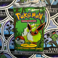 POKEMON TCG- “POKEMON TRADING CARD GAME” ONE (1) SINGLE FIRST (1ST) EDITION JUNGLE BOOSTER PACK [NEW/SEALED]
