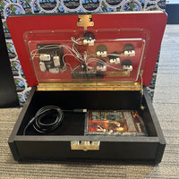 Xbox 360- “Mortal Kombat” (Tournament Edition) Fight Stick w/Cord & Exclusive Character Art/Move List Cards!
