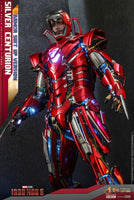 Sideshow- Marvel Studio’s “Iron Man 3” Silver Centurion (Suit Up Version)  Movie Masterpiece Series Diecast Hot Toys 1/6th Scale Collectible Figure MMS618-D43 [New/Sealed]
