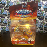 Skylanders- Burn-Cycle (Land Vehicle) “Skylanders SuperChargers” Toys-To-Life Figure [New Sealed, Damaged]
