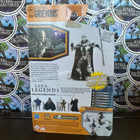 Star Wars- “Star Wars: Saga Legends” Galactic Battle Game General Grievous (SL09) Poseable Action Figure [New/Sealed]
