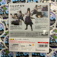 S.H. Figuarts- Bandai “Naruto: Shippuden” Sasuke Uchiha (He Who Bears All Hatred) Tamashii Nations Poseable Action Figure [CIB]
