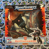 Transformers- Hasbro 2003 “Transformers Universe” Depthcharge Poseable Action Figure (New/Sealed)
