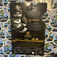 Hasbro- “Star Wars: The Black Series”  Archive Clone Commander Cody (Lucasfilm 50 Years Ltd) 6” Poseable Action Figure [New/Sealed]

