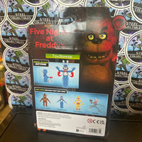 Jazwares- “Five Night’s At Freddy’s 2” Toy Bonnie Jump-Scare Action Figure (Glow-in-the-Dark Eyes) [New/Sealed]
