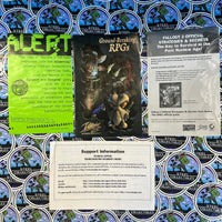 PC- “Fallout 2 (A Post Nuclear Role Playing Game)” Complete PC Game w/ Notebook/Journal Game Guide, Promotional Material, & Official Paperwork [CIB]
