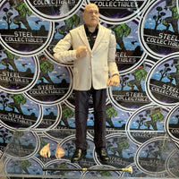 Marvel Legends- “Hawkeye” White Suit Kingpin/Wilson Fisk (Hydra Stomper BAF Wave) 6” Poseable Action Figure w/ Staff
