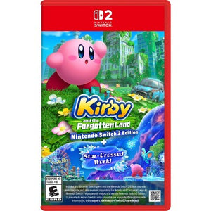 SWITCH 2 - KIRBY AND THE FORGOTTEN LAND + STAR-CROSSED WORLD [NEW!]