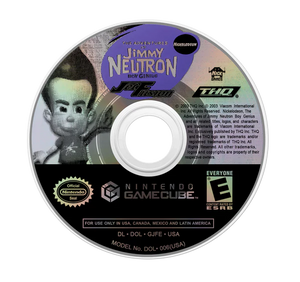 Gamecube - The Adventures Of Jimmy Neutron Boy Genius Jet Fusion [DISC ONLY]