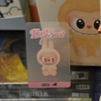 OFFICIAL/AUTHENTIC LABUBU BY POPMART HAVE A SEAT: DADA (1 LABUBU, 1 CARD, 1 OPENED BOX)