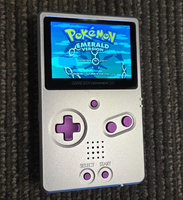 BOXY PIXEL UNHINGED GAMEBOY ADVANCE SP W/ IPS SCREEN - GBA SP
