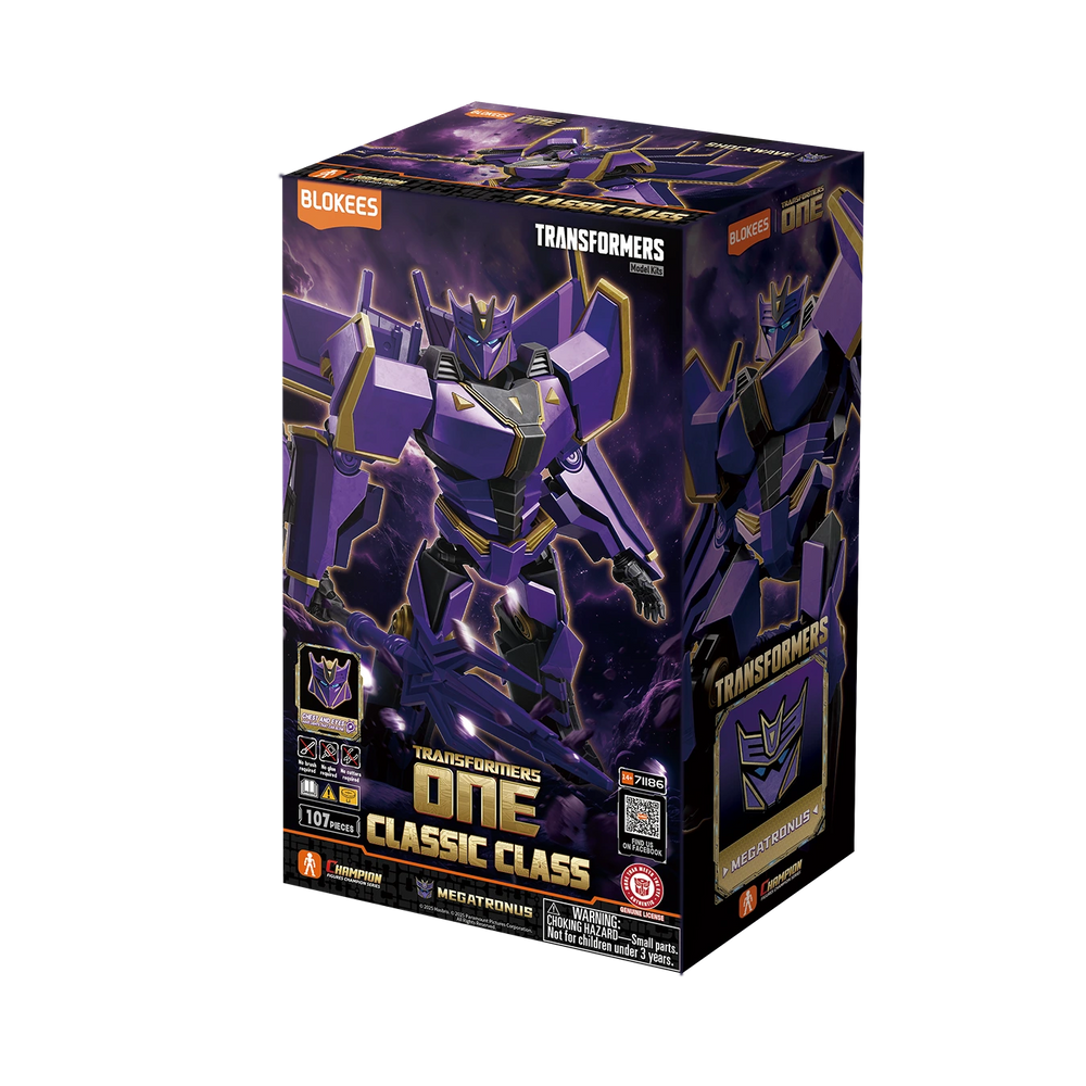 Blokees- “Transformers: One” Megatronus Prime Classic Class Light Up Model Kit