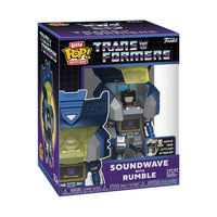 Funko Bitty Pop! Soundwave with Rumble Pop Bot “Transformers”
