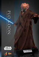 Sideshow- “Star Wars: The Clone Wars” Plo Koon Hot Toys MMS785 1/6 Scale Collectible Figure [New]
