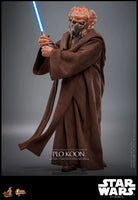 Sideshow- “Star Wars: The Clone Wars” Plo Koon Hot Toys MMS785 1/6 Scale Collectible Figure [New]
