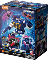 Blokees- “Transformers” G1 Soundwave w/ Laserbeak, Ravage, Ratbat, & Rumble/Frenzy Action Edition Model Kit Figure (w/ Lights & Sounds!) [New/Sealed]
