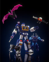 Blokees- “Transformers” G1 Soundwave w/ Laserbeak, Ravage, Ratbat, & Rumble/Frenzy Action Edition Model Kit Figure (w/ Lights & Sounds!) [New/Sealed]
