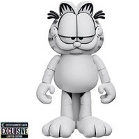 Boss Fight Studios- Nickelodeon’s “Garfield” Black & White Daily Strip Garfield (Entertainment Earth Exclusive Limited Edition) Poseable Action Figure [New/Sealed]
