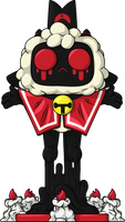 YouTooz- “Cult of the Lamb” Possessed Lamb Vinyl Figure (New/Sealed)
