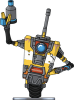 YouTooz- “Borderlands” Tinker Claptrap Vinyl Figure (New/Sealed)
