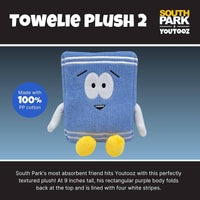 YouTooz- “South Park” Towlie 9” Plush Toy [New w/ Tags]
