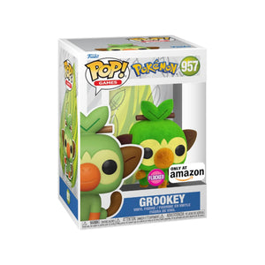 Funko Pop! Grookey (Flocked) #957 “Pokémon”
