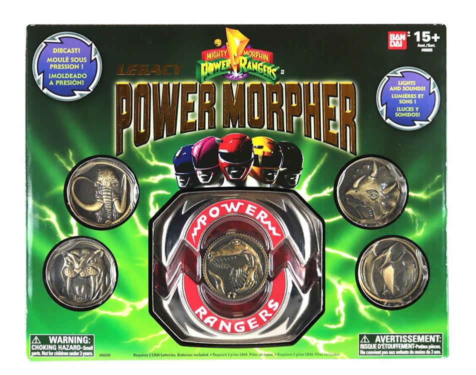 Mighty Morphin Power Rangers Diecast Legacy Power Morpher