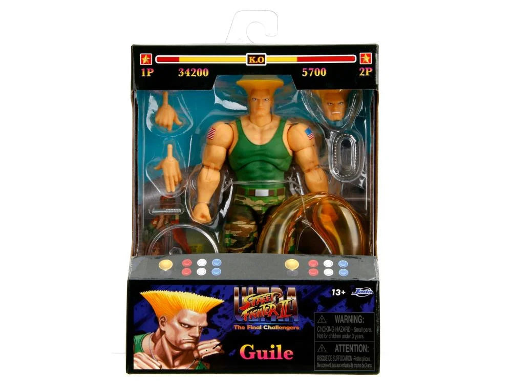 Jada Toys- “Ultra Street Fighter 2: The Final Challengers” Guile Figure