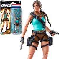 Hasnro- “G.I. Joe: Classified” Lara “Tomb Raider” Croft (30th Anniversary) 6” Poseable Action Figure [New/Sealed]
