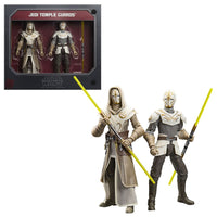 Hasbro- “Star Wars: The Black Series” Jedi Temple Guards (Star Wars: The Clone Wars) 6” Poseable Action Figure 2-Pack [New/Sealed]
