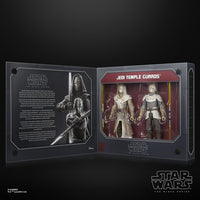 Hasbro- “Star Wars: The Black Series” Jedi Temple Guards (Star Wars: The Clone Wars) 6” Poseable Action Figure 2-Pack [New/Sealed]
