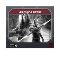 Hasbro- “Star Wars: The Black Series” Jedi Temple Guards (Star Wars: The Clone Wars) 6” Poseable Action Figure 2-Pack [New/Sealed]

