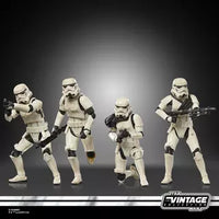 Hasbro- “Star Wars: The Vintage Collection” Imperial Remnant Stormtrooper 3.75” Poseable Action Figure 4-Pack [New/Sealed]
