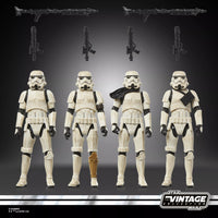 Hasbro- “Star Wars: The Vintage Collection” Imperial Remnant Stormtrooper 3.75” Poseable Action Figure 4-Pack [New/Sealed]
